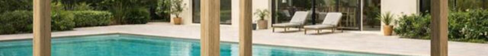 Andina 3 x 3m Bioclimatic Aluminium Pergola Imitation Wood