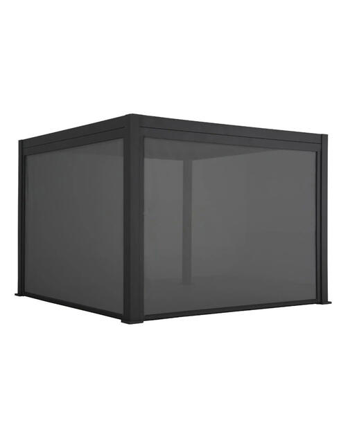 Andina 3 x 3m Bioclimatic Aluminium Pergola Imitation Wood Andina 3 x 3m Bioclimatic Aluminium Pergola Imitation Wood