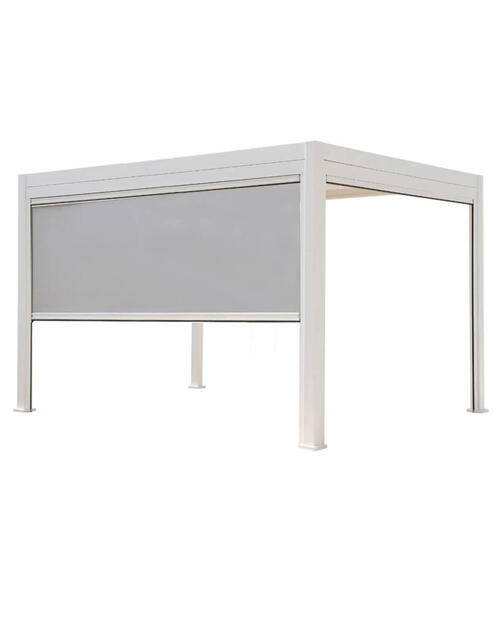 Andina 3 x 3m Bioclimatic Aluminium Pergola Imitation Wood Andina 3 x 3m Bioclimatic Aluminium Pergola Imitation Wood