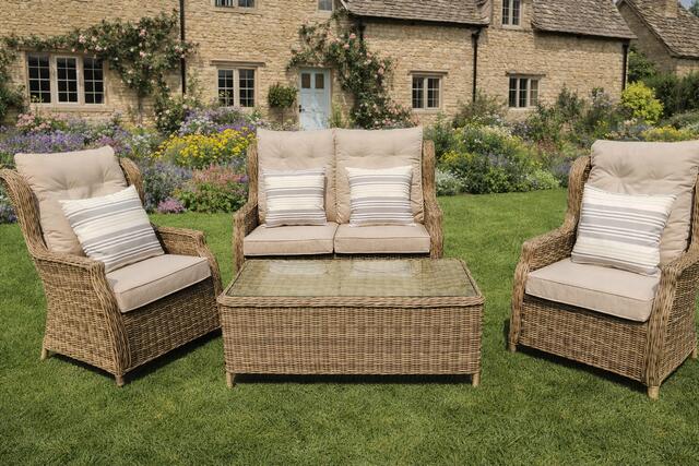 Rioja Rioja High Back 2 Seater Sofa Set