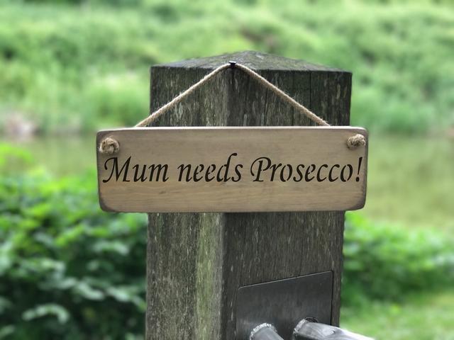 Mum Needs Prosecco Wooden Sign