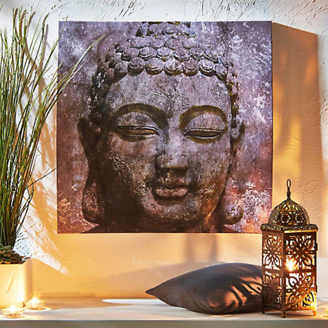 La Hacienda Buddha Outdoor Canvas IndalOcio