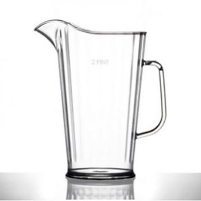 1.2 Lt / 2 Pint Clear Jug