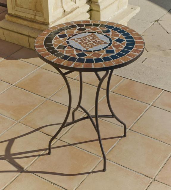 Yasir Mosaic 60cm dia. Bistro Table