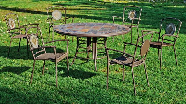 Sotomar Mosaic 140cm dia. Dining Table