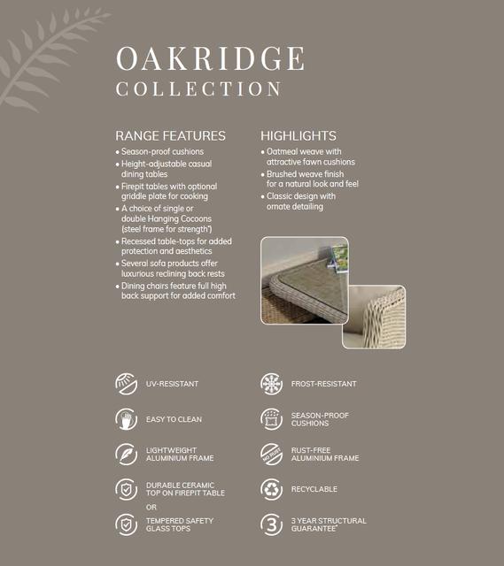 Bramblecrest Oakridge Large Cushion Box