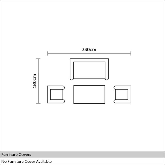 Bramblecrest La Rochelle Rope 2 Seater Sofa Set