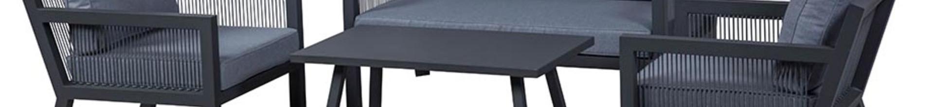 Bramblecrest La Rochelle Rope 2 Seater Sofa Set