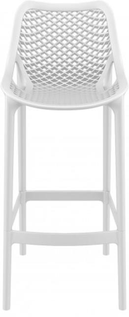 Grid Stool 105cm (seat height 75cm) White