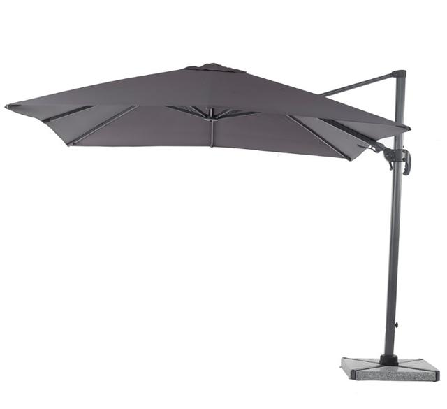 Bramblecrest Chichester 3x3m Grey Parasols Bramblecrest Chichester 3x3m Grey Parasols