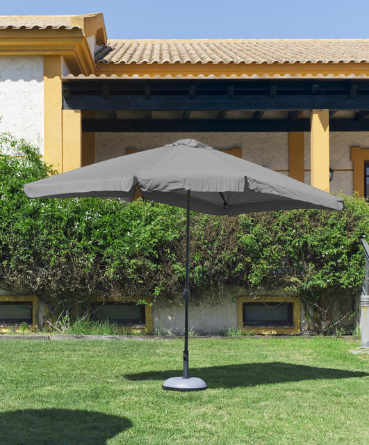 2.5m Powder Coated Tilt and Crank Parasols