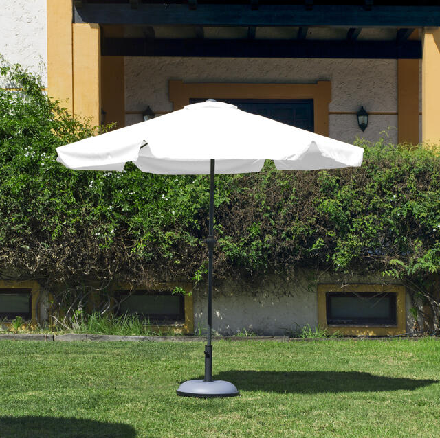 2.5m Powder Coated Tilt and Crank Parasols