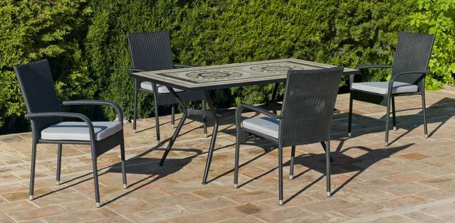 Shifa Rectangular Mosaic Table