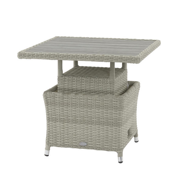 Bramblecrest Tetbury Nutmeg Mini Modular Sofa with Adj. Casual Dining Table