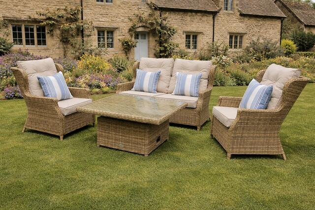 Rioja High Back 2 Seater Sofa Set with H/A Table Rioja High Back 2 Seater Sofa Set with H/A Table