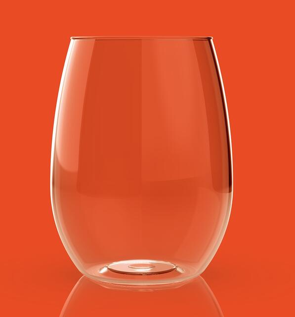 18oz Rounded Stemless Glass