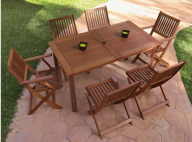 Kate 140 x 80cm Wooden Dining Table