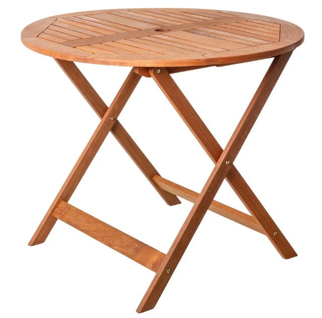 Kate 90cm dia. Wooden Dining Table