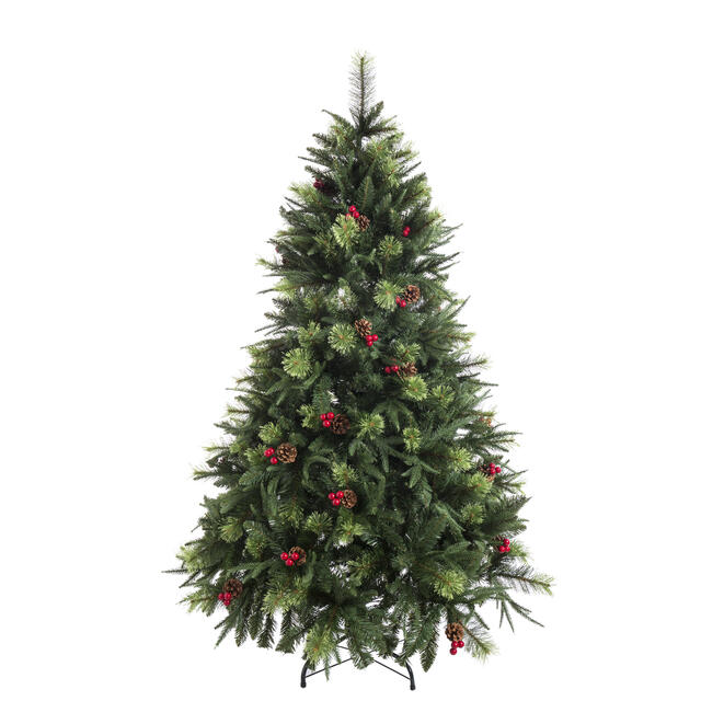 150cm Cone and Berry Christmas Tree