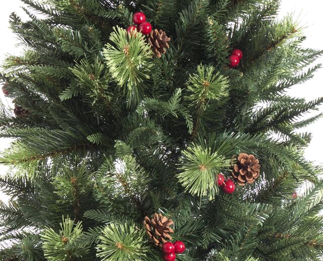 150cm Cone and Berry Christmas Tree