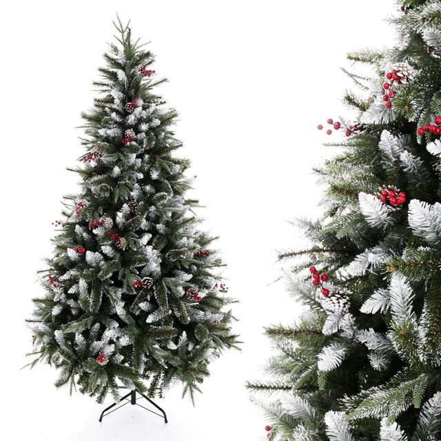 180cm Frosted Berry Christmas Tree