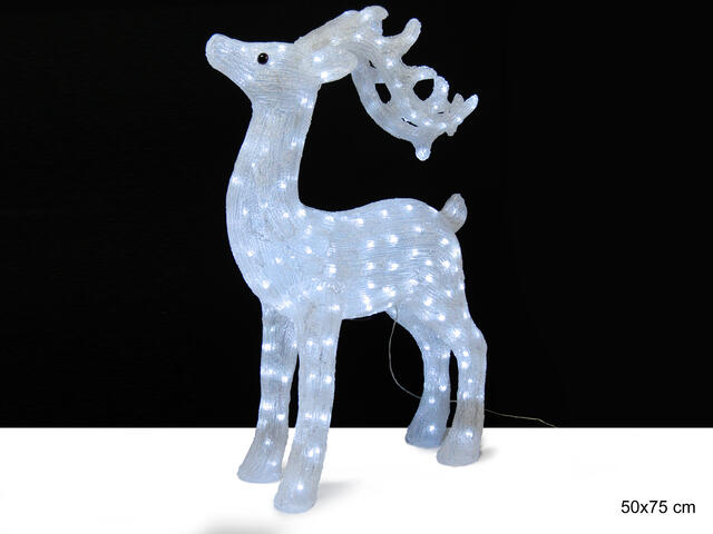 Large Illuminated 220v Reindeer