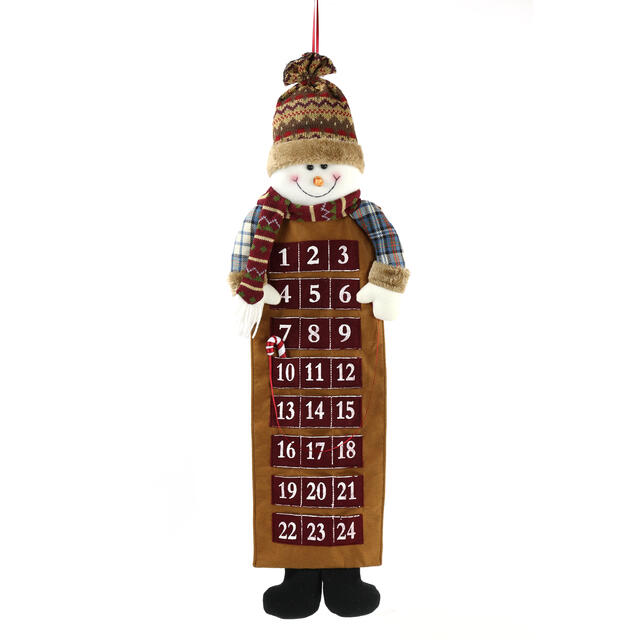 Hanging Snowman Advent Calendar