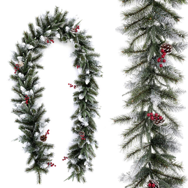 9 x 12' Frosted Berry Garland