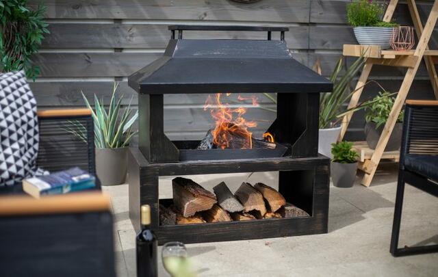 Stonehurst Steel Fireplace